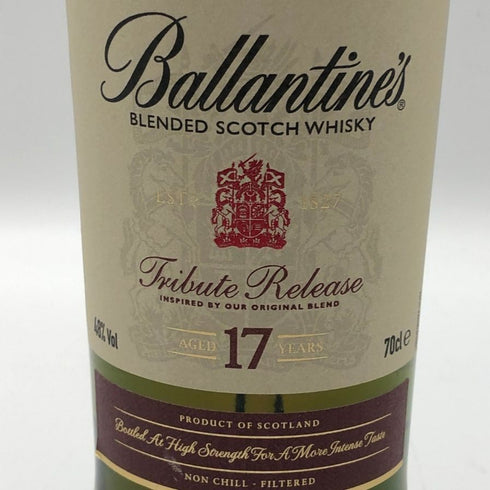 バランタイン 17年 トリビュートリリース 700ml 48% Ballantine's スコッチウイスキー【E4】
