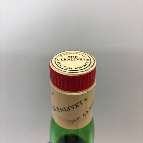 グレンリベット 12年 ピュアモルト 旧ボトル 赤アザミ 750ml 43% THE GLENLIVET PURE MALT スコッチウイスキー【J0】