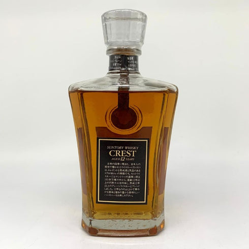 東京都限定◆サントリー クレスト 12年 向獅子マーク 700ml 43% SUNTORY 【V】