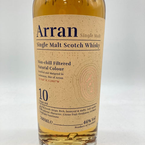 アラン 10年 ノンチルフィルター 700ml 46% Arran 【H4】
