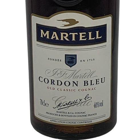 マーテル コルドンブルー グリーンボトル 旧ラベル 700ml 40% MARTELL CORDON BLEU コニャック【R1】