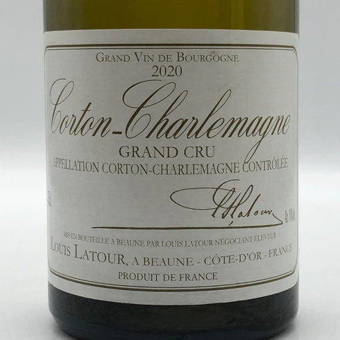 ルイ ラトゥール コルトン シャルルマーニュ グラン クリュ 2020 750ml 14% Louis Latour Corton Charlemagne Grand Cru 白ワイン【F1】