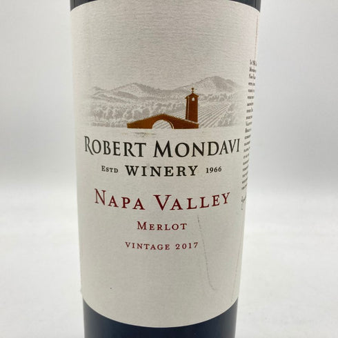 ロバート モンダヴィ ナパ ヴァレー メルロー 2017 750ml 14.5% Robert Mondavi Winery Napa Valley Merlot 【E4】
