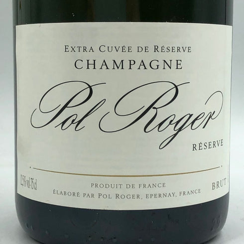 ポル ロジェ エクストラ キュベ リザーブ シャンパン 750ml 12.5% POL ROGER EXTRA CUVEE DE RESERVE シャンパン【U1】