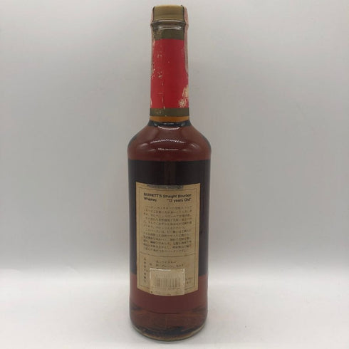 バレッツ 12年 レッドラベル 750ml 50.5% BARRETT'S バーボン【H3】