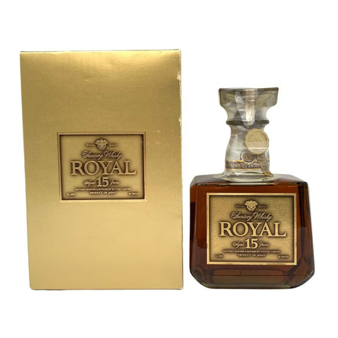 東京都限定◆サントリー ウイスキー ローヤル 15年 ゴールドラベル 750ml 43% SUNTORY WHISKY ROYAL 【V1】