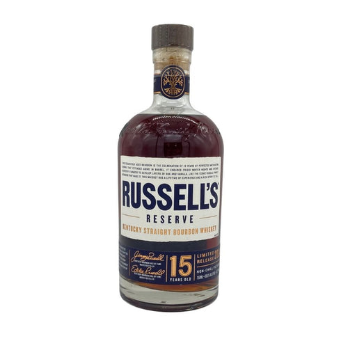 ラッセルズリザーブ 15年 リミテッドリリース 2024 750ml 58% RUSSEL'S RESERVE バーボン【T4】