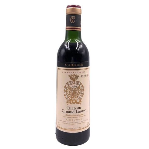 シャトー グリュオー ラ ローズ 1986 375ml 12.5% CHATEAU GRUAUD LAROSE ボルドーワイン【Q2】