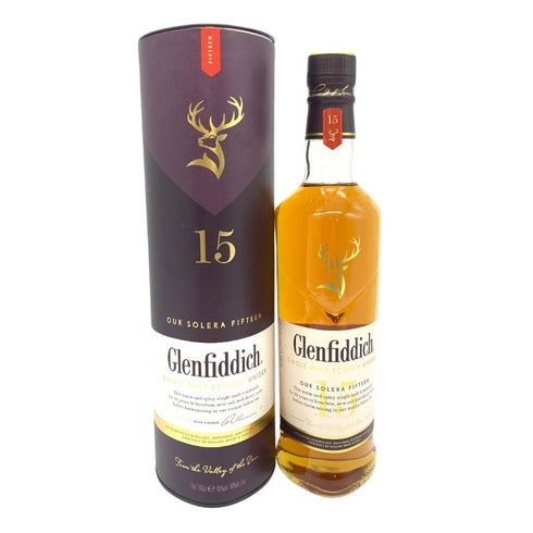 グレンフィディック 15年 ソレラリザーブ 700ml 40% Glenfiddich OUR SOLERA FIFTEEN スコッチウイスキー【W】