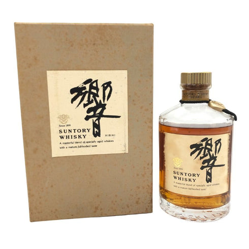 東京都限定◆サントリー 響 裏ゴールドラベル 金キャップ 700ml 43% SUNTORY HIBIKI 液漏れ品 【M】