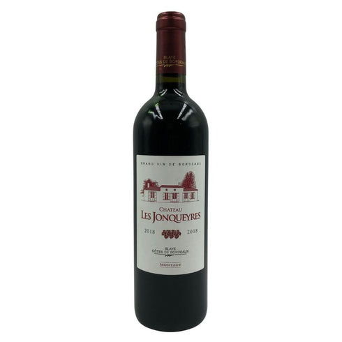 シャトー レ ジョンケール 2018 750ml 14.5% Chateau Les Jonqueyres ボルドーワイン【D3】