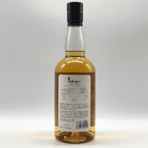 東京都限定◆ベンチャーウイスキー イチローズモルト ワールド ブレンデッド ウイスキー ホワイトラベル 700ml 46% Ichiro's Malt&Grain World Blended Whisky 【W1】