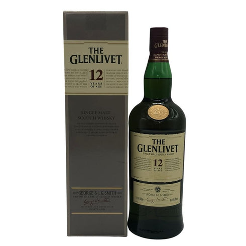 グレンリベット 12年 シングルモルト スコッチウイスキー 40% 1000ml THE GLENLIVET スコッチウイスキー【W0】