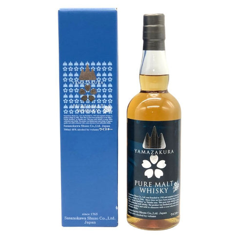 東京都限定◆山桜 PURE MALT WHISKY ピュアモルト ウイスキー 700ml 48% YAMAZAKURA 【D3】