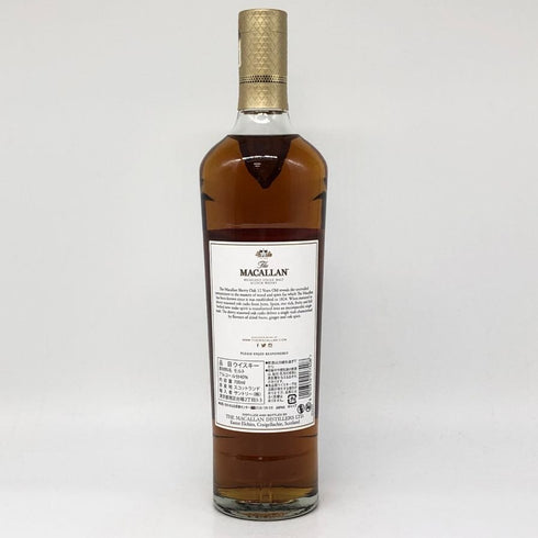 ザ マッカラン 12年 シェリーオークカスク 700ml 40% The MACALLAN 箱無 スコッチウイスキー【A1】