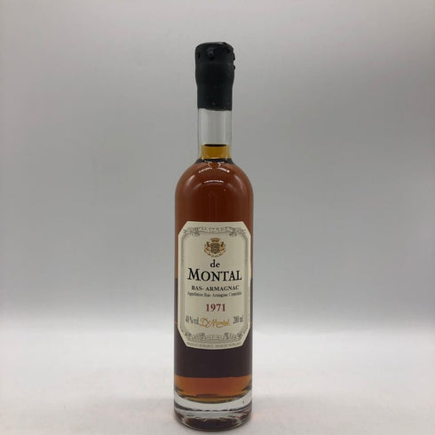 アルマニャック ド モンタル 1971 200ml 40% Armagnac de Montal ブランデー1371g【E4】