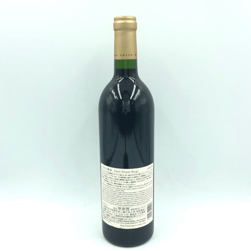 グレイス キュヴェ 三澤 ルージュ 2017 750ml 13% GRACE CUVEE MISAWA ROUGE 日本ワイン【S4】
