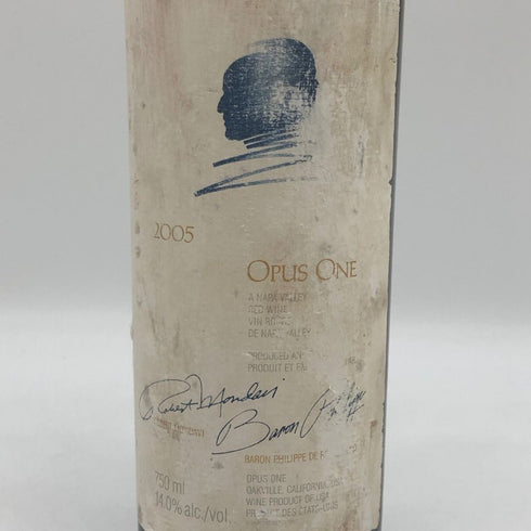 オーパスワン 2005 750ml 14% OPUS ONE カリフォルニアワイン【H2】