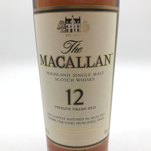マッカラン 12年 シェリーオーク 旧ボトル 700ml 40% MACALLAN HIGHLAND SHERRY OAK スコッチウイスキー【Q4】