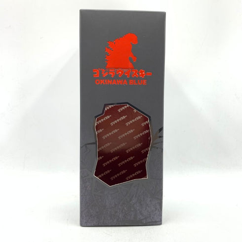 東京都限定◆久米仙酒造 オキナワブルー ゴジラウイスキー 伝説怪獣キングシーサー 700ml 45% OKINAWA BLUE 【V4】
