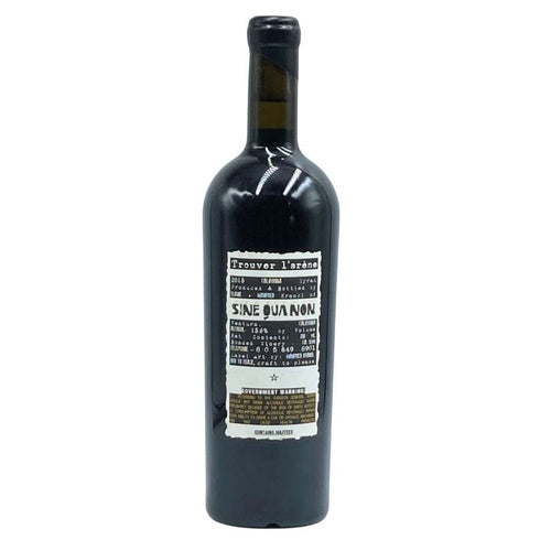 シン クア ノン トルヴェ ラレーヌ シラー 2015 750ml 15.6% Sine Qua Non Trouver カリフォルニアワイン【P4】