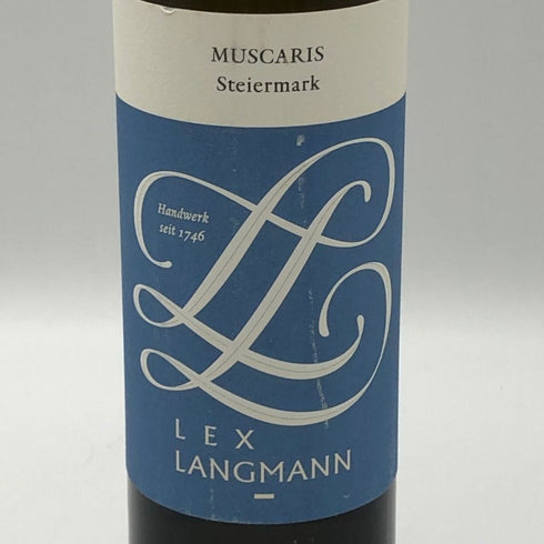 ラングマン ムスカリス 2022 750ml 11.5% Langmann Muscaris 白ワイン【V4】
