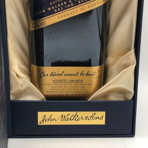 ジョニーウォーカー ブルーラベル 750ml 43% JOHNNIE WALKER スコッチウイスキー【M2】