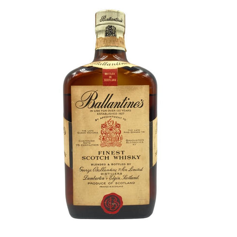 バランタイン ファイネスト 赤紋章 旧ボトル 750ml 43% Ballantine's 【S1】