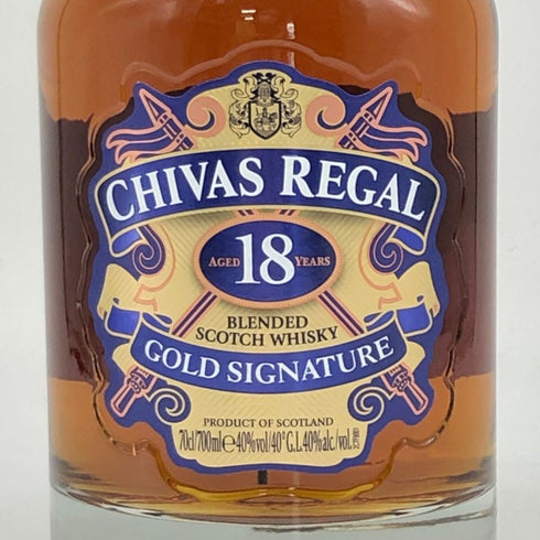 シーバスリーガル 18年 ゴールドシグネチャー 700ml 40% CHIVAS REGAL スコッチウイスキー【E】