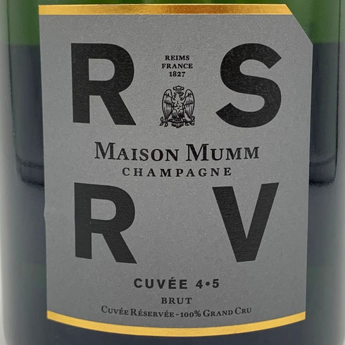 メゾン マム RSRV キュヴェ 4.5 ブリュット 12% 750ml MAISON MUMM シャンパン【H2】