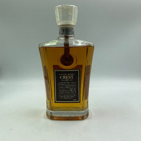 東京都限定◆サントリー クレスト 12年 向獅子マーク 700ml 43% SUNTORY 【H2】