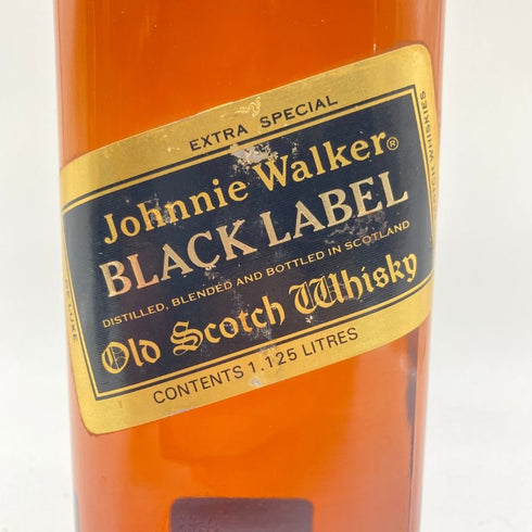 ジョニーウォーカー ブラックラベル エクストラ スペシャル 黒金キャップ 1125ml Johnnie Walker BLACK LABEL EXTRA SPECIAL 【U1】