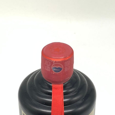 貴州茅台酒 マオタイ酒 天女ラベル 黒陶器ボトル 2016 500ml 53% MOUTAI KWEICHOW 中国酒934g【J4】