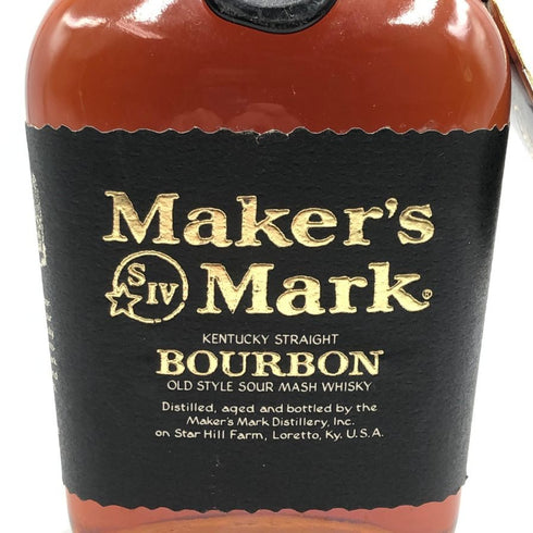 メーカーズ マーク ブラック トップ 750ml 47.5% Maker’s Mark バーボン【U0】