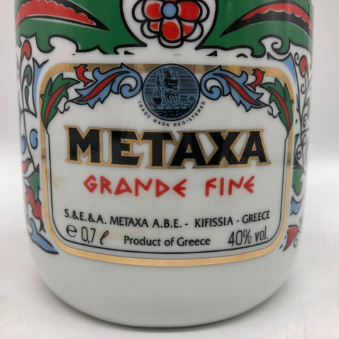 メタクサ グランド ファイン 陶器ボトル 700ml 40% Metaxa Grand Fine ブランデー1339g【R1】