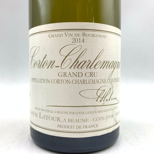 ルイ ラトゥール コルトン シャルルマーニュ グラン クリュ 2014 750ml 14% Louis Latour Corton Charlemagne Grand Cru 【Q4】