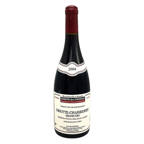 ドメーヌ デ シェゾー グリオット シャンベルタン グランクリュ 2004 750ml 13.5% DOMAINE des CHEZEAUX GRIOTTE CHAMBERTIN GRAND CRU 【K】