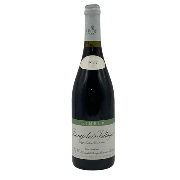 メゾンルロワ ボジョレー ヴィラージュ プリムール 2015 14% 750ml MAISON LEROY ブルゴーニュワイン【G1】