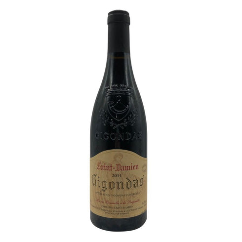 ドメーヌ サン ダミアン ジゴンダス 2011 750ml 15% Domaine Saint Damien Gigondas フランスワイン【T4】