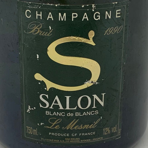 サロン ブランドブラン ル メニル 1990 750ml 12% SALON Blanc de Blancs Le Mesnil Brut シャンパン【C4】