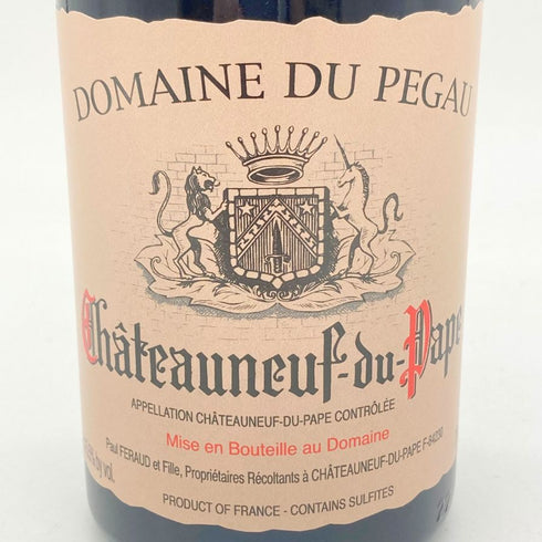 ドメーヌ デュ ペゴー シャトー ヌフ デュ パプ キュヴェ ローレンス 2019 750ml 15.5% Domaine du Pegau Chateauneuf du Pape Rouge Cuvee Laurence 【N2】