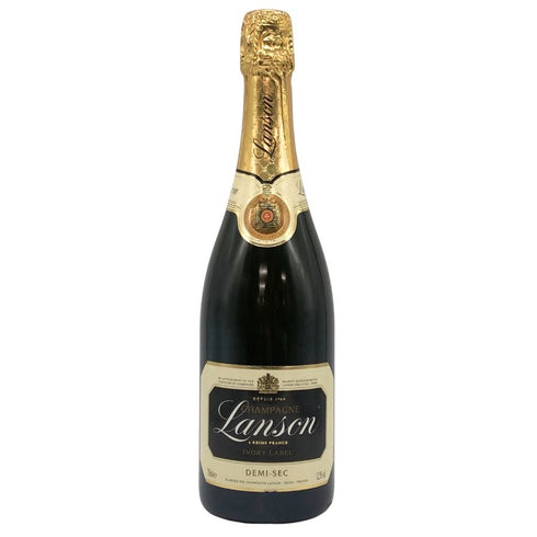 ランソン アイボリーラベル ドゥミセック 750ml 12.5% Lanson シャンパン【W1】