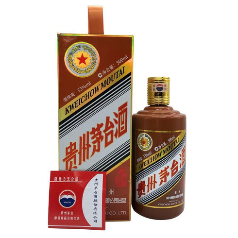 貴州茅台酒 マオタイ酒 五星麦 干支ボトル 966g 辰年 2024 500ml 53% MOUTAI 中国酒966g【G2】