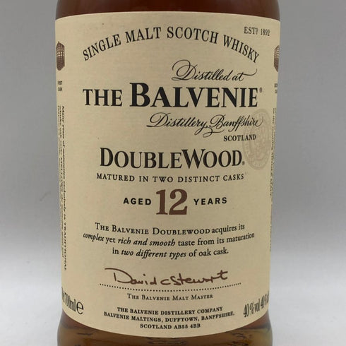 バルヴェニー12年 ダブルウッド 700ml 40% The Balvenie Double Wood スコッチウイスキー【I0】