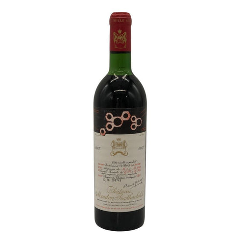 シャトームートン 1967 750ml 12% Chateau Mouton Rothschild ボルドーワイン【J4】