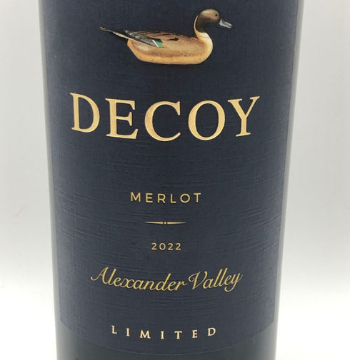 デコイ カベルネソーヴィニヨン 2022 750ml 12% DECOY カリフォルニアワイン【L4】