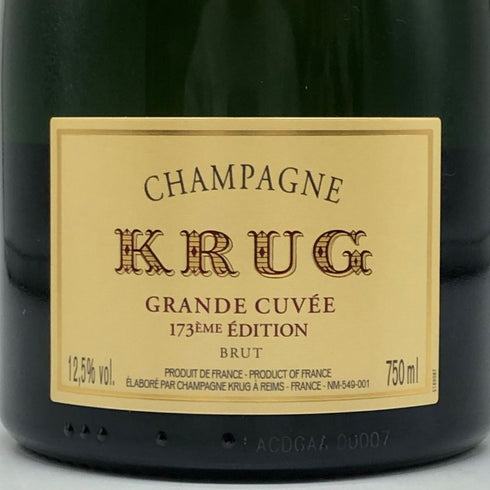 クリュッグ ブリュット 白 750ml 12.5% KRUG BRUT シャンパン【C1】