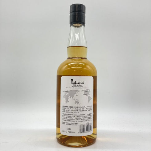 東京都限定◆イチローズモルト&グレイン ワールド ブレンデッド ウイスキー ホワイトラベル 700ml 46% Ichiro's Malt & Grain World Blended Whisky 【I】