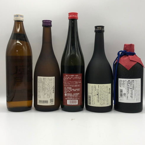 芋焼酎 5本セット 【薩摩の匠 × 一刻者 × 開根 × 魔界への誘い × 風門 】 25% 720ml 芋焼酎【20】
