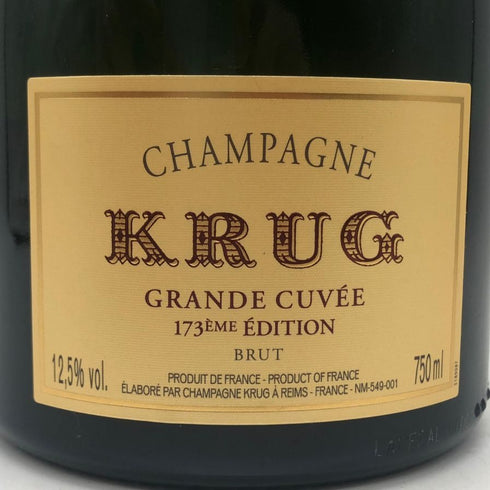 クリュッグ ブリュット 白 750ml 12.5% KRUG BRUT シャンパン【Z0】
